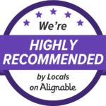 We're highly recommended by locals on Alignable