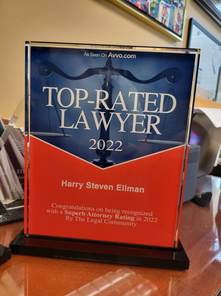 2022 Top Rated Lawyer Award from Avvo.com 